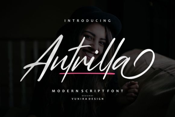 Antrilla: A Modern Script Font Built for Impact