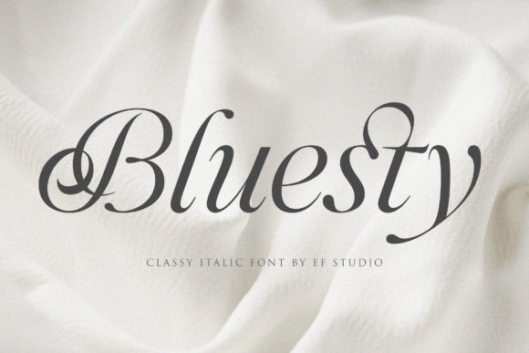 Bluesty: The Font That Strengthens Your Brand's Visual Identity