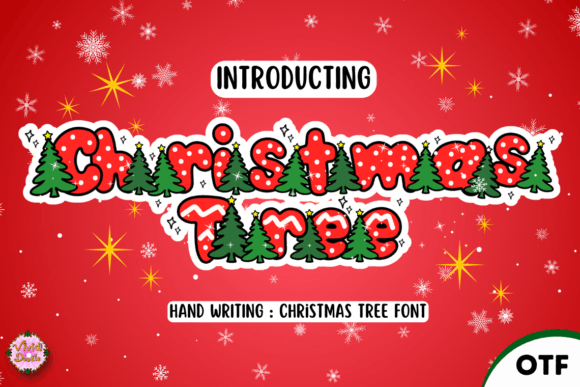 Christmastree Font: Spreading Festive Cheer in Your Campaign Designs