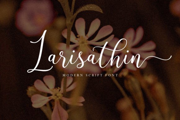 Crafting with Larisathin: A Stylish Font for Modern Makers