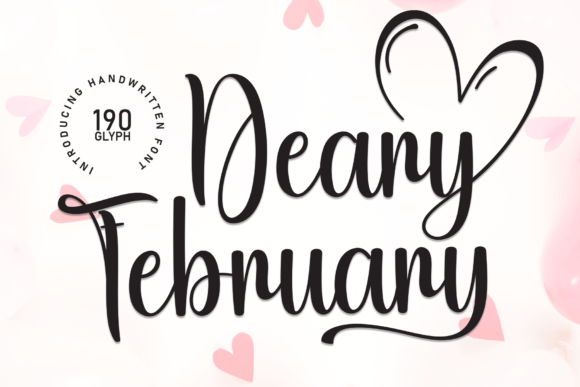 Deary February: A Delicate Handwritten Font for Crafters