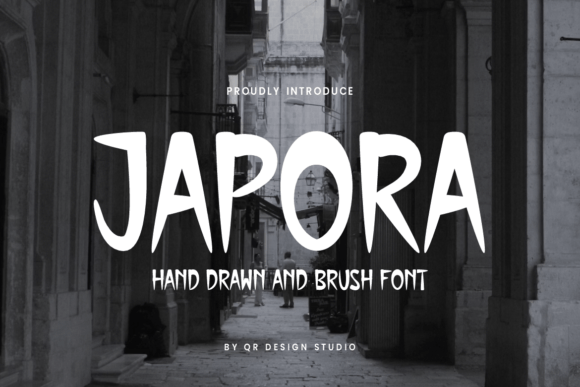 Discovering Japora: The Brush Font for Authentic Editorial Design