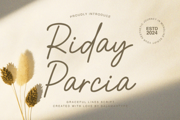 Elevate Your Editorial Design with Riday Parcia Font
