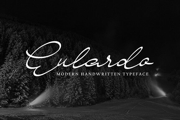 Eulardo: A Handwritten Font for Authentic Business Branding