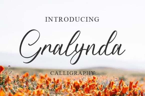 Gralynda: A Calligraphy Font for Elegant Digital Design