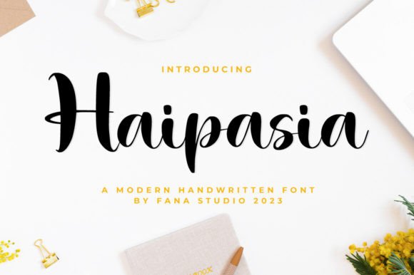 Haipasia: A Creative Font for Modern, Expressive Brands
