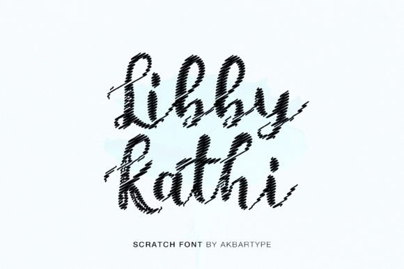 Libby Kathi: A Handwritten Font for Makers and Product Creators