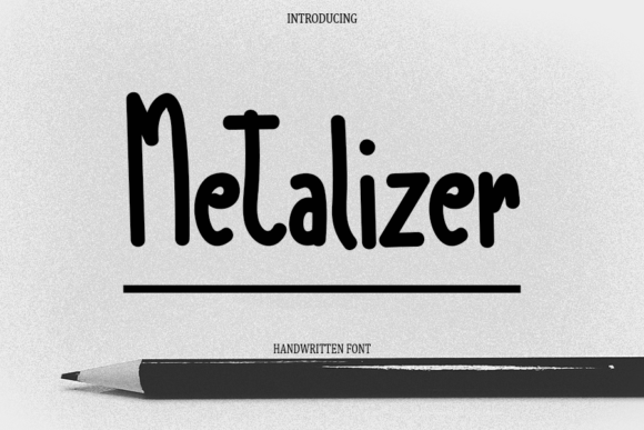 Metalizer: A Script Font for Editorial Sophistication