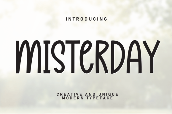 Misterday: A Handwritten Font for Modern Branding