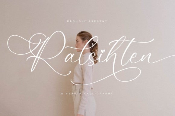 Ralsihten: A Modern Script Font for Editorial Excellence