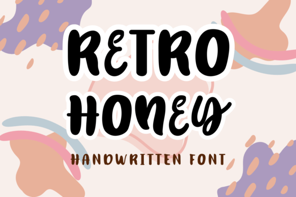 Retro Honey: A Handwritten Font for Creative Hands