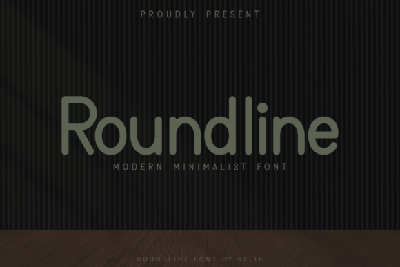 Roundline: A Modern Minimalist Font for Sharp Campaigns