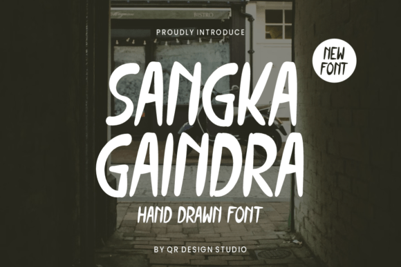 Sangka Gaindra: A Font That Brings Your Brand to Life