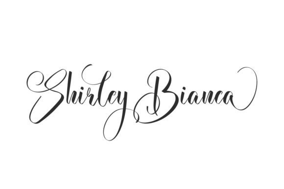 Shirley Bianca: An Elegant Script Font for Editorial Design