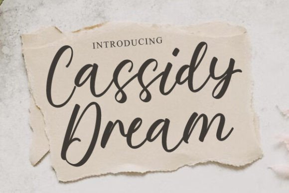 The Cassidy Dream Font: A Game-Changer for Your Small Business Brand