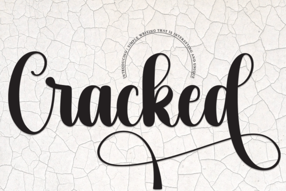 The Editorial Power of Cracked: A Handwritten Font for Authentic Design